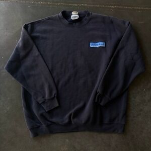 Vintage Lee Disneyland Resort Heavyweight Navy Blue Crewneck Sweatshirt